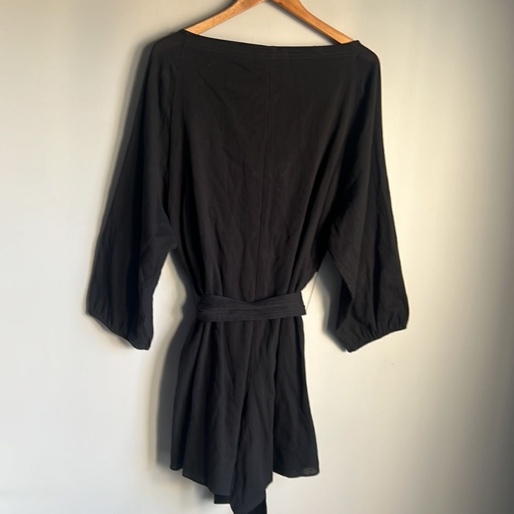 APIECE APART isla BLack Shorts Romper - Picture 3 of 13
